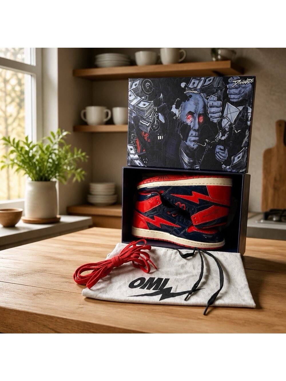 Omi Reloaded Zero “Big Papi” 3.0 Edition Size 10.5 OG BOX & BAG